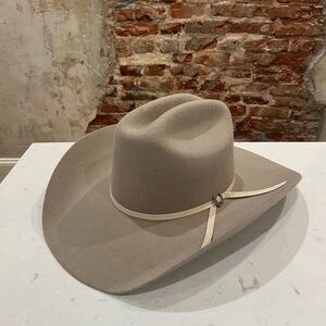 Seager Longhorn 4X Stone Western Cowboy Hat